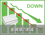 紙資源の節減