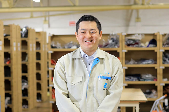 西浜松倉庫 マネージメントリーダー中島 孝徳氏