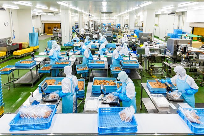 やまや工場内のイメージ画像