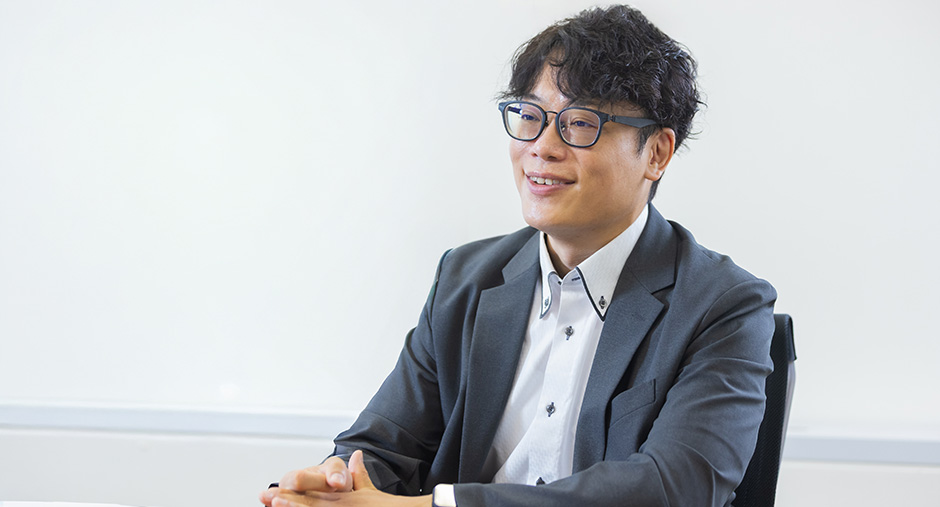 インタビュー風景