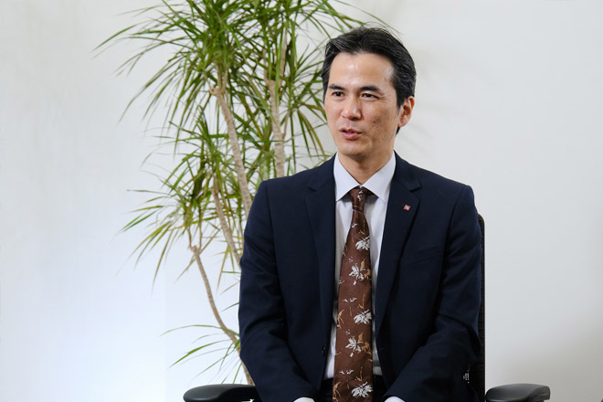 情報システム部 業務システム課 課長 林 仁史氏のイメージ画像