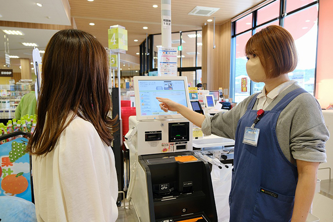 お客様がお困りの際にはスタッフが丁寧に対応イメージ