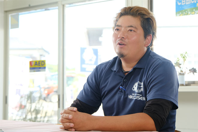 企画課 課長の蒲 喜美雄氏