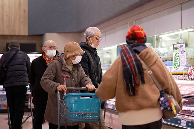 パートナーのサポートでお買い物のイメージ画像