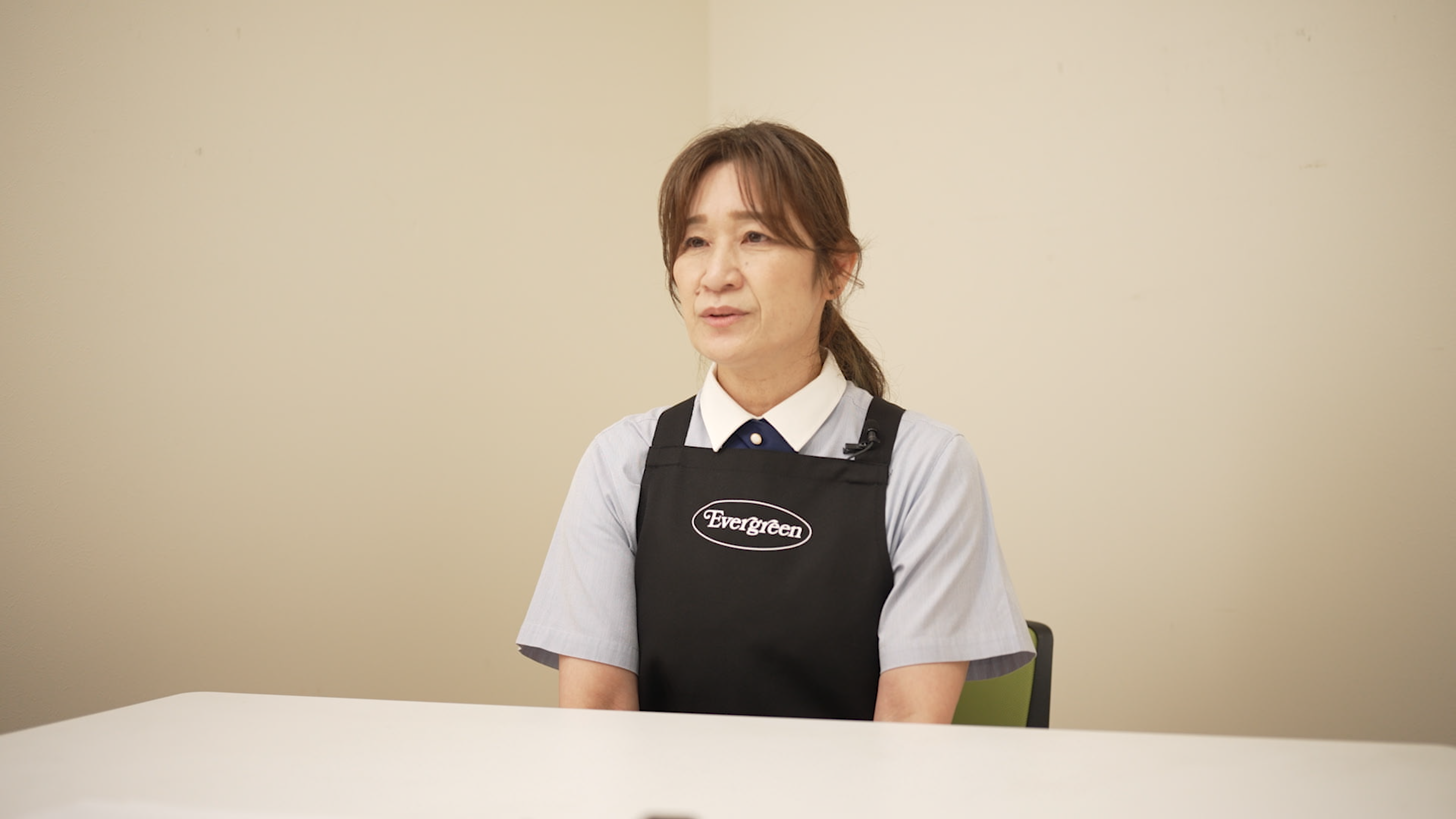 エバグリーン廣甚株式会社 営業部 レジ課 藤本克子係長