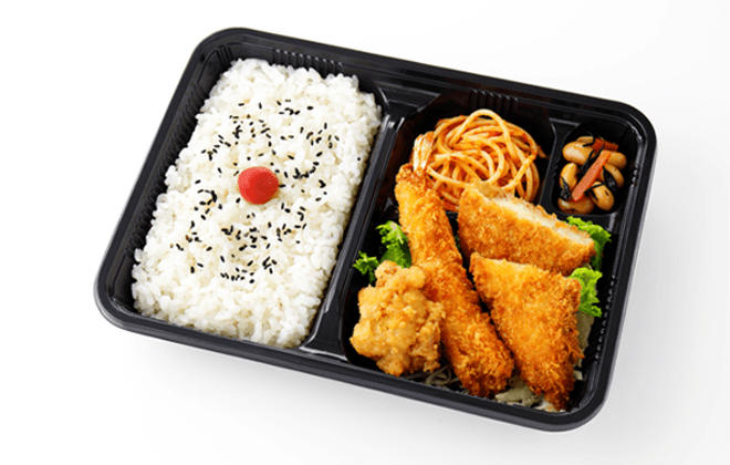 コンビニエンスストアのお弁当画像