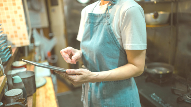 予約管理システムを活用している飲食店のイメージ画像