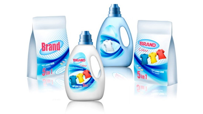 軟剤や洗剤などの日用品サンプルのイメージ画像