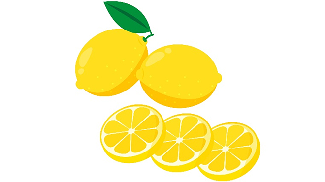 レモンのイラスト画像