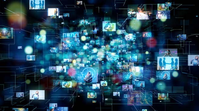 人々がSNSでつながっているイメージ画像