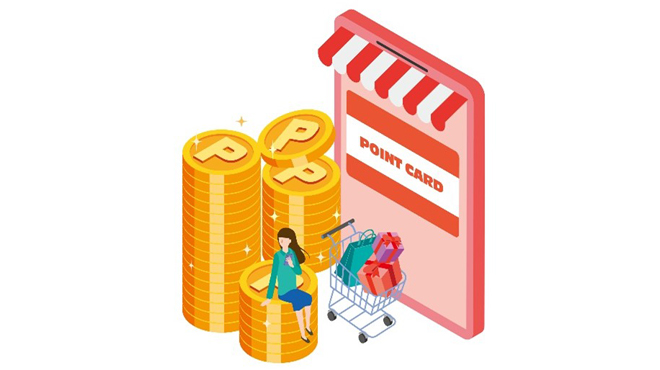 ポイントカードシステムのイメージ画像