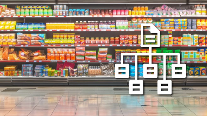 スーパーの管理のイメージ画像