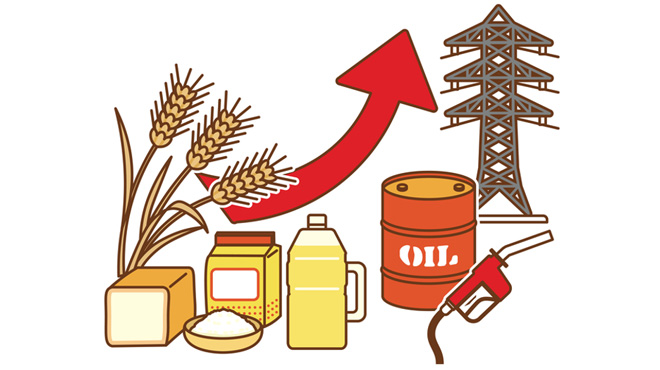 食材価格の高騰のイメージ画像