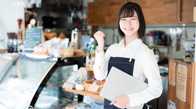 改善後の女性のイメージ画像