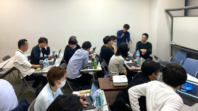 生成AIワークショップ風景