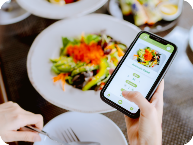 「食べログオーダー」を戦略的に支援
POSシステムの活用でOMOを実現のイメージ