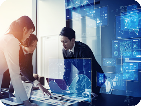 社内外に次の一歩をDX推進のイメージ