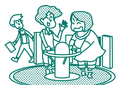 駅前に足湯がある