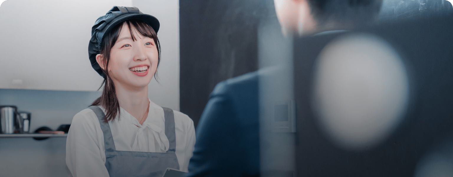 POSシステムを
        情報共有のハブとして活用のイメージ