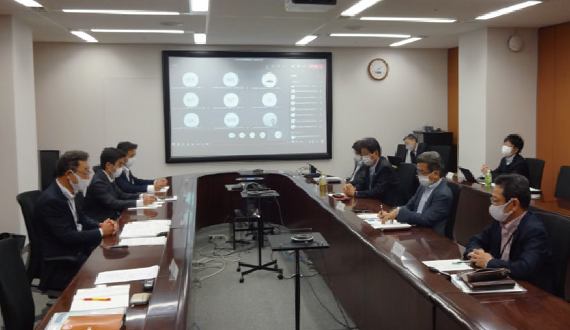 経営状況説明労使懇談会の写真