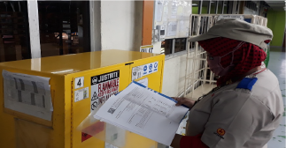 職場内化学物質保管状況点検強化