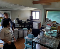 産業廃棄物処理業者視察