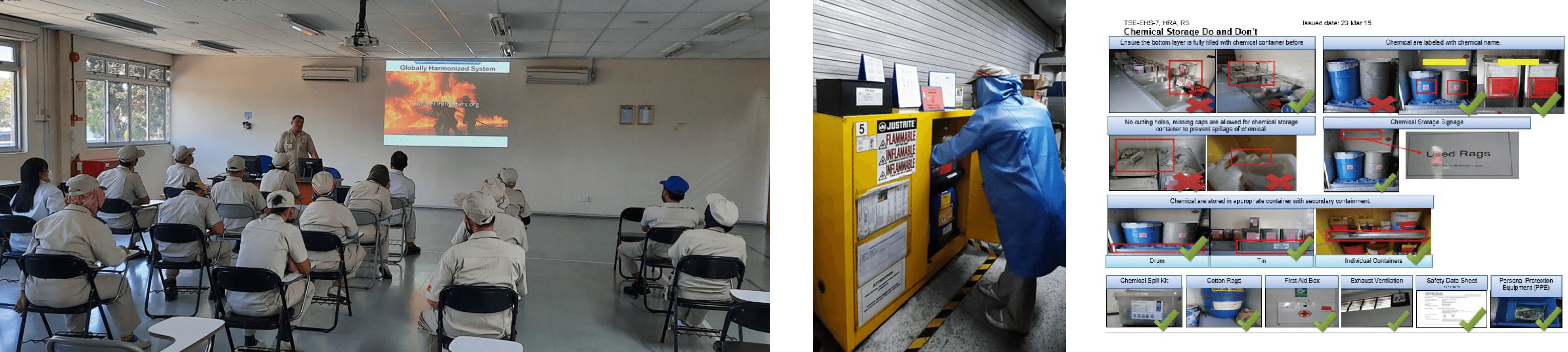 化学物質取扱者教育・化学物質管理パトロール