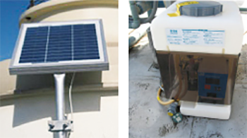 クーリングタワー冷却水薬液注入装置電源