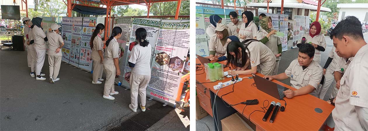 従業員の生物多様性啓発活動
