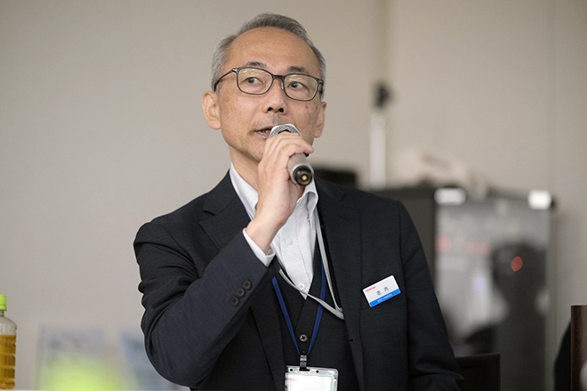 東芝テック リテール・ソリューション事業本部 ソリューション企画開発センターSCMソリューション商品部の片岡好広氏