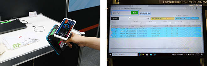 クラウド型業務効率化RFIDサービス「CHAIN WORKS」のイメージ画像