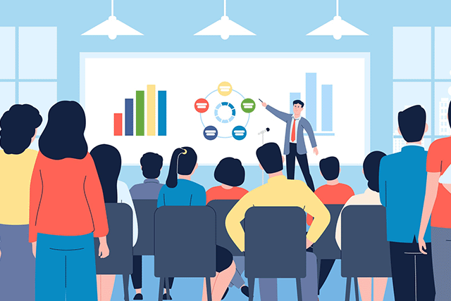 プレゼンテーションコーナーのイメージ画像