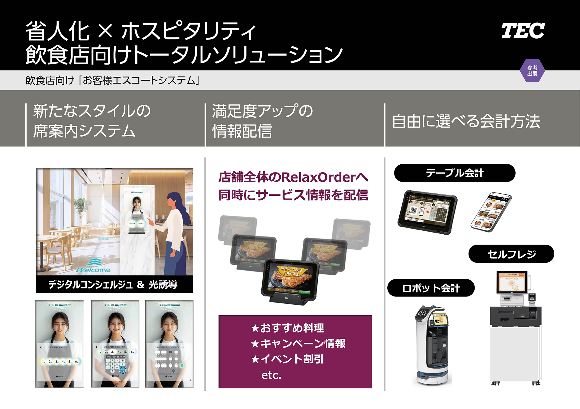 リテールテックJAPAN 2025 特設サイト：東芝テック株式会社