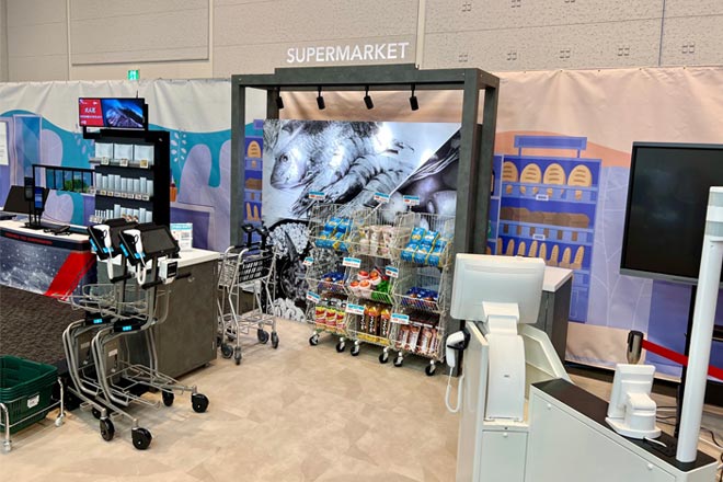 「お買い物がもっと楽しくなるカート型セルフレジ」画像