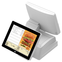 POSレジの客面ディスプレイのイメージ画像