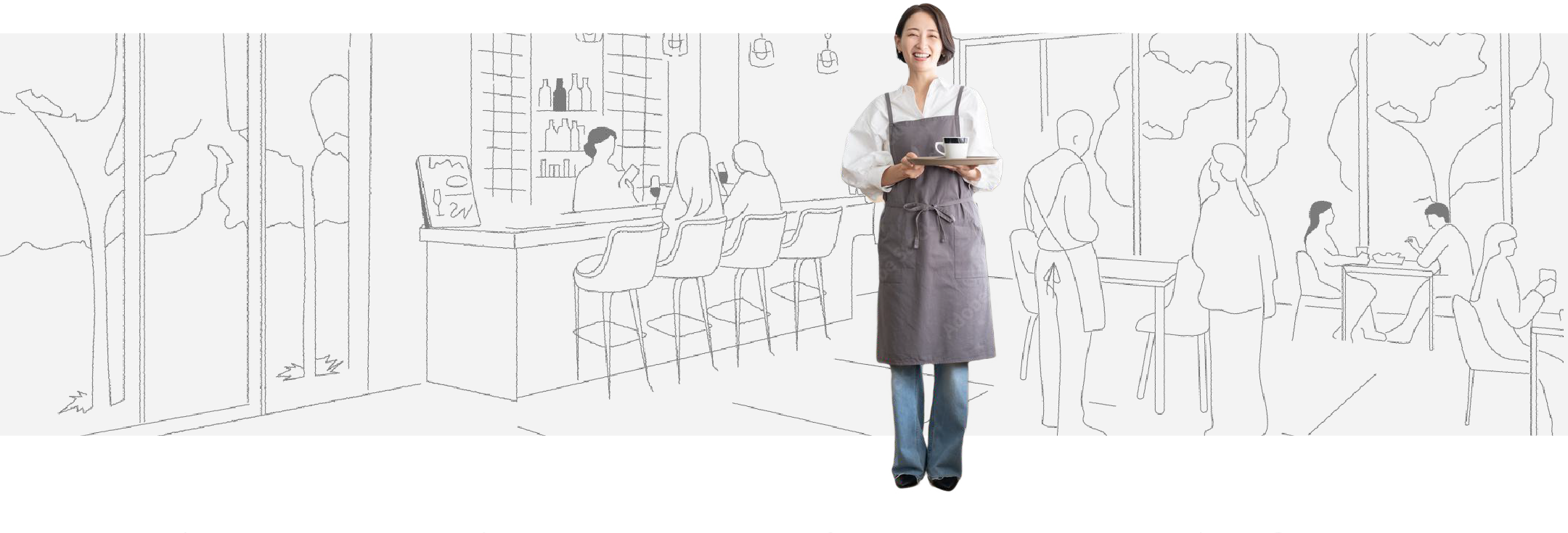 飲食店員のイメージ画像