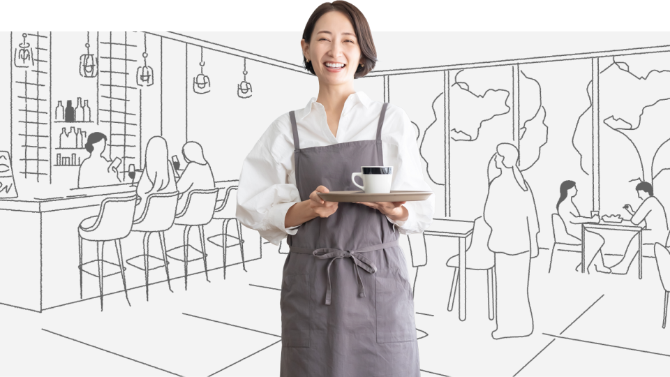 飲食店員のイメージ画像