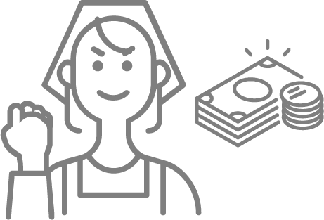 利用者トラブルを防止!のイラスト