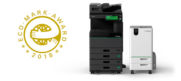 エコマークアワード2018ロゴとLoopsシリーズの画像