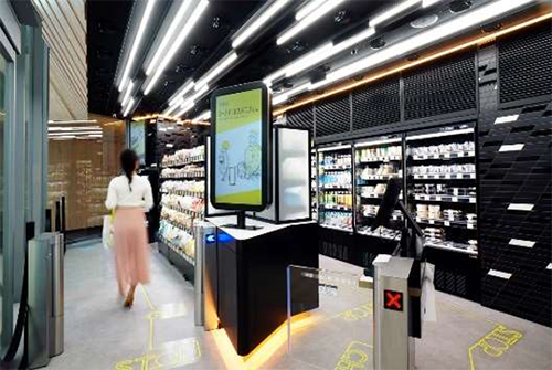 JR東日本・高輪ゲートウェイ駅構内の無人決済店舗