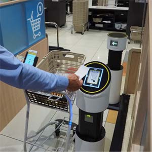 小型セキュリティゲートのイメージ