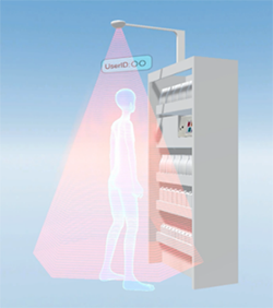 棚への設置イメージ画像