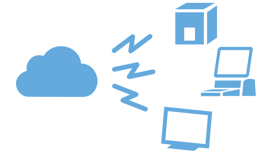 インターネット接続だけで手軽に導入