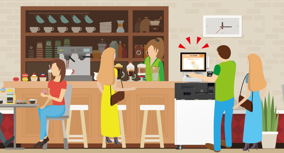 飲食店向セルフ会計システム WILLPOS-Self by FScompass