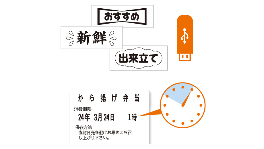 様々なラベルのイメージ