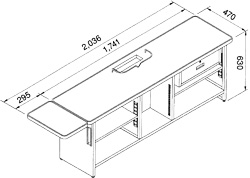 TSU-790-T2WCF2 寸法図