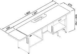 TSU-CSU7-0655 （カスタム対応）寸法図