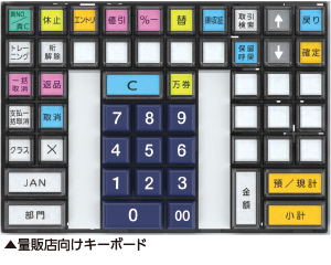 量販店向けキーボード