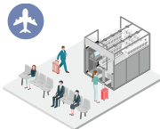 空港売店のイメージ画像