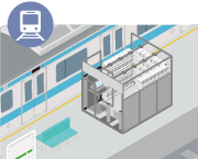 駅コンビニのイメージ画像